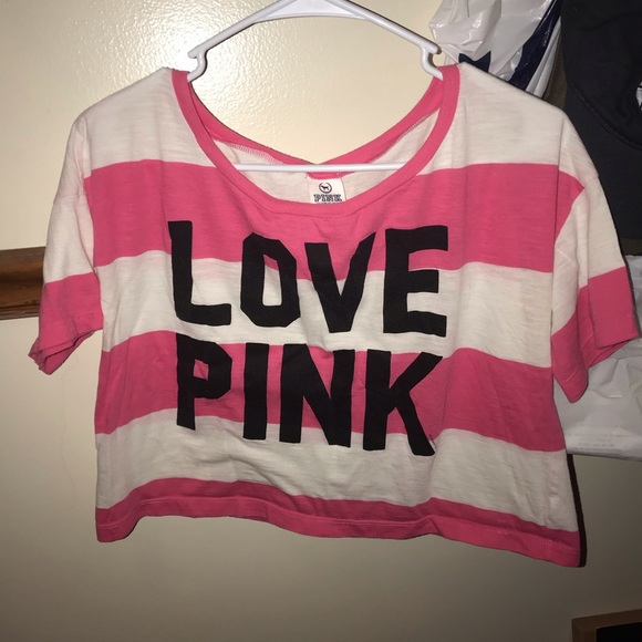 PINK Victoria's Secret Tops - Crop t shirt